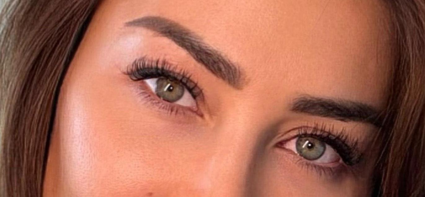Classic eyelash extensions in Miami Brickell, natural lash extension look