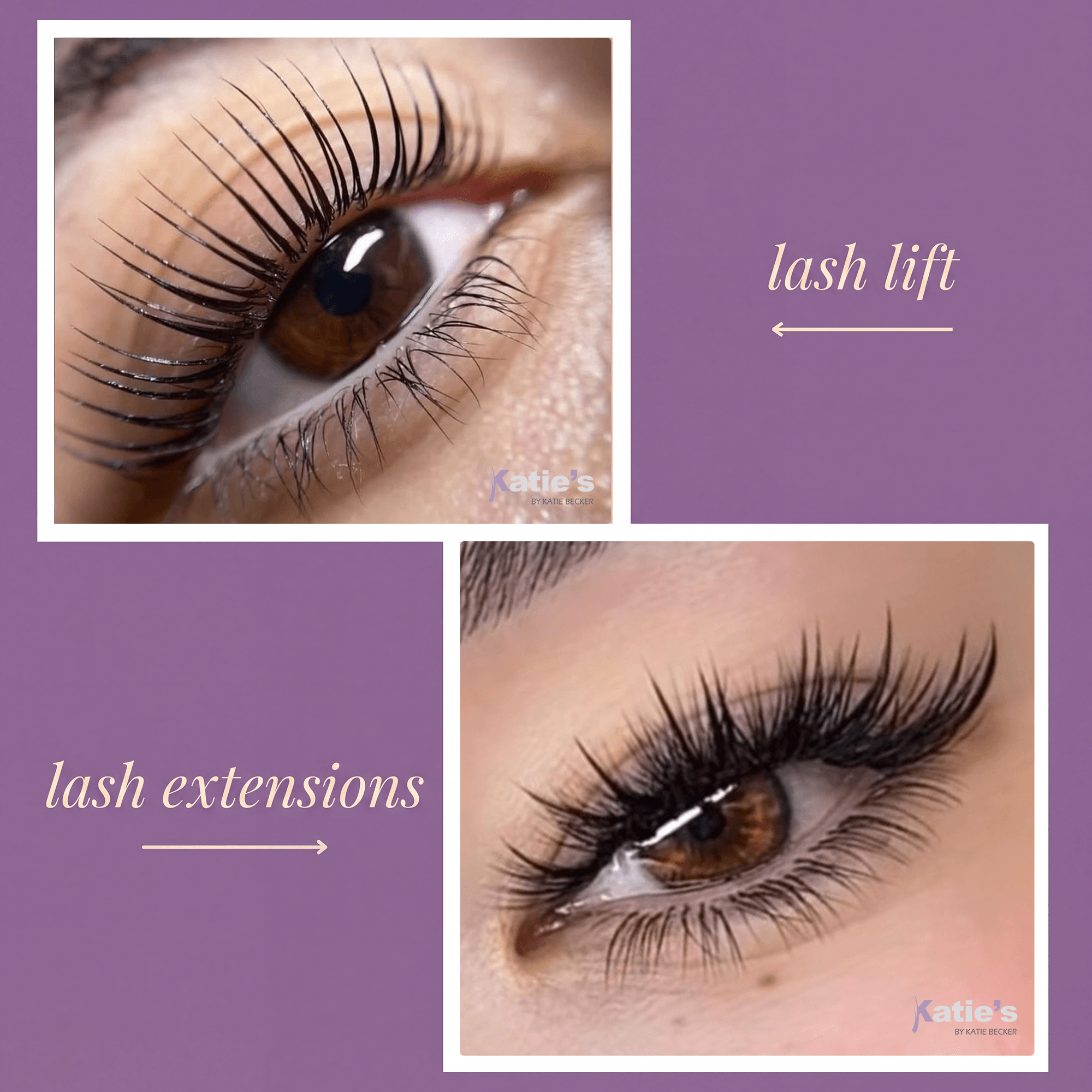 Lash Lift vs Lash Extensions Miami Lash lift vs lash extensions comparison in Miami